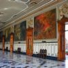 Inside the Palacio de Gobierno, Fernando Castro Pacheco's murals portray a symbolic history of the Maya and their interaction with the Spanish