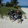 Coming back from SCUBA diving class