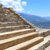 The Zapotec ruins of Atzompa overlook the city of Oaxaca