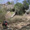 A ruined old church outside of Yaxcaba