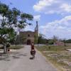The old church in Chan Cenote