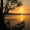 The beautiful lagoon at Punta Laguna