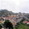 A view of the mining town San Joaquin from a look-out high above