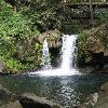 One of many waterfalls in the national park within Uruapan. The natural beauty in this park helped inspire the Purepecha name Uruapan which means 