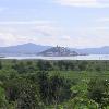 The island of Janitzio in Lago de Patzcuaro
