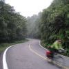 Zooming down our epic long downhill