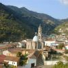 The beautiful mountain town of Angangueo.