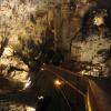 Inside the massive Cacahuamilpa cave system.