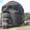 Look out for that giant head!... Lazaro Cardenas was a popular president indeed.