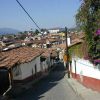 A typical street in Valle de Bravo.