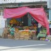 A fruit stand in Cuajinicuilapa.