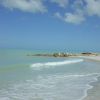 Finally at the gulf coast we're greeted by various shades of blue.
