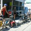 Taking a break in Ciudad del Carmen.