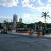 Sabancuy's town square.