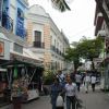 The downtown pedestrian area in Villahermosa.