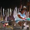 Our Mayan hosts prepare our dinner for us. There is no food without tortillas