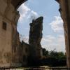 The war damaged church (Cast war) in Tihosuco