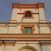 The church in the town of Santiago Jamiltepec
