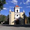 The pretty church in Juchatengo