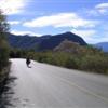 Up a loooong climb