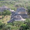 A view of Ek Balam Mayan ruins.