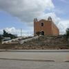 The church in Santa Elena. Churches are generally quite massive in this area, probably because of the abundance of building materials that the Spanish