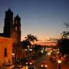 Valladolid at dusk
